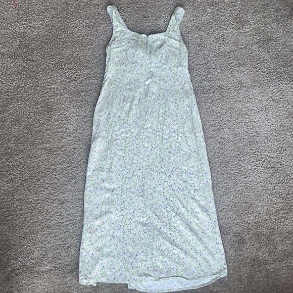 Motel Rocks Green Ribbed Midi Bodycon Dress - Picture 4 of 6